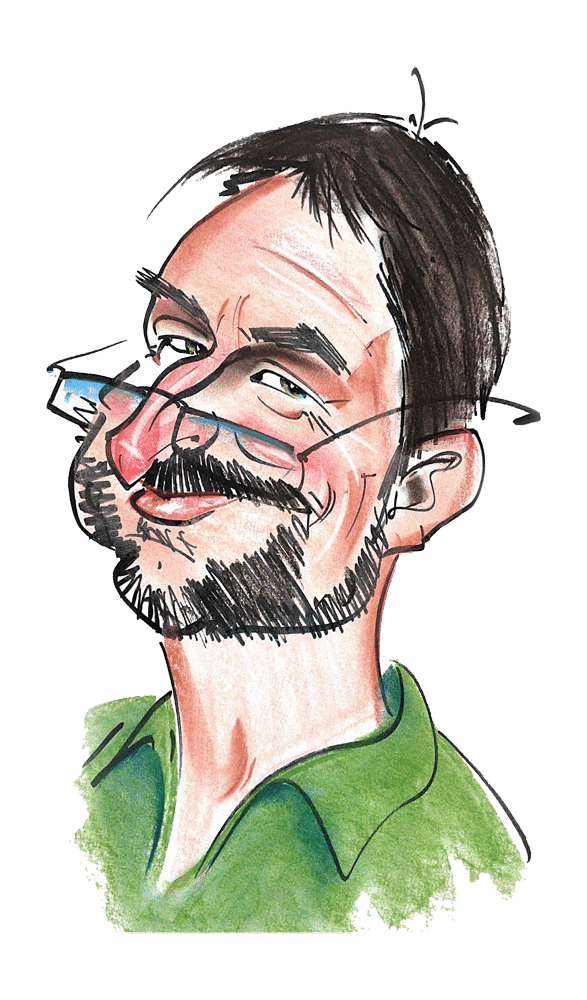 Matti Sund Karikatur